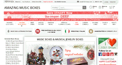 Desktop Screenshot of amazingmusicbox.com